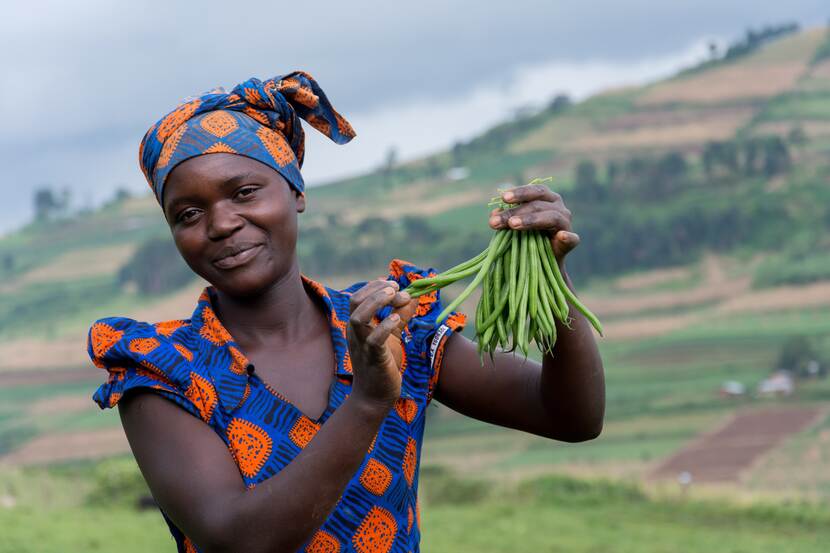 Landbouwtraining voor Ugandese jongeren