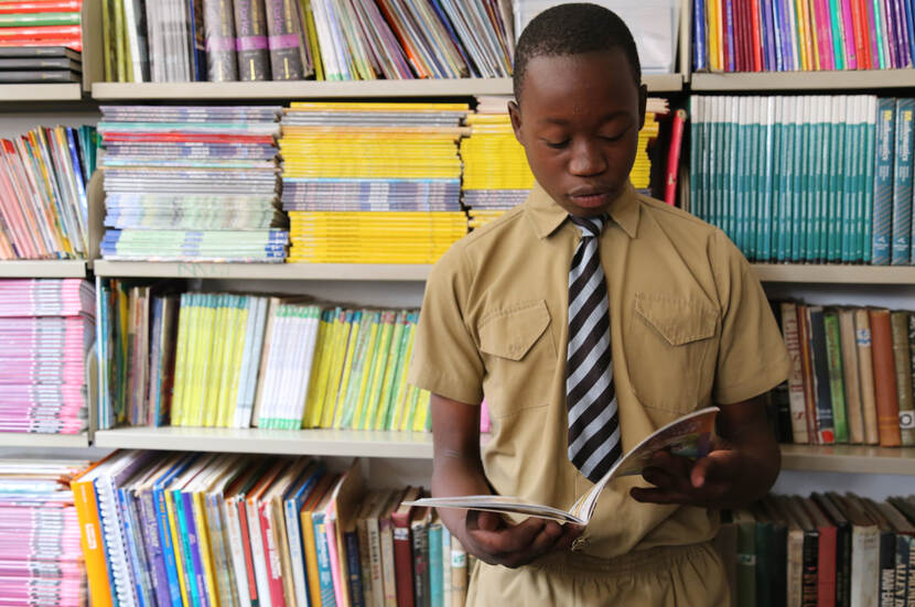 boy reading