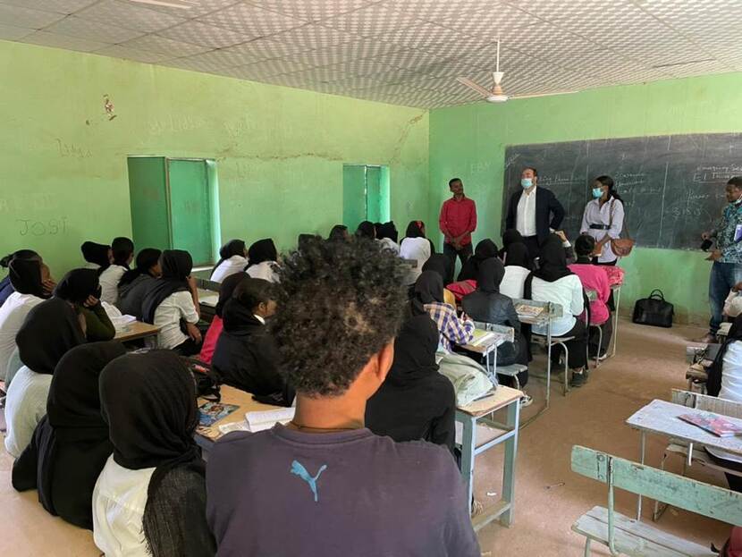 Tijmen Rooseboom school Sudan